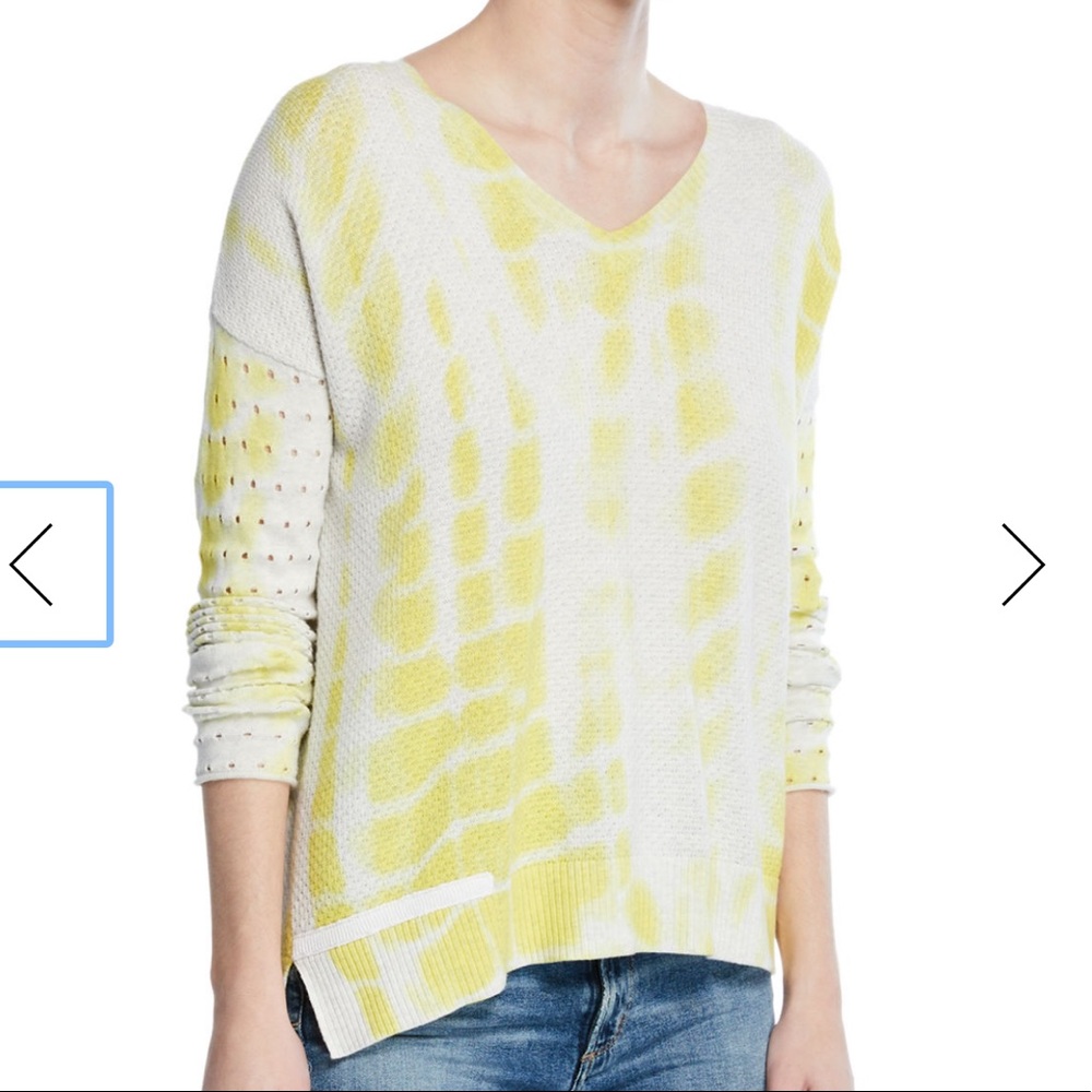 Lisa Todd sweater • tie dye • large